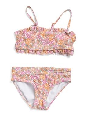 Raisins Girls Floral Bikini - Size 7 NEW!